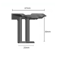 Clip de drainage pour panneau solaire 30/35/40 mm, clips de drainage d'eau PV, supports de montage solaire, accessoires pour module photovoltaïque