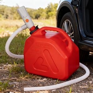 Bomba de Transferencia de Combustible y Aceite con Tubo de Admisión Retráctil, Bomba Centrífuga de Plástico, 3.8 GPM/12-15W, Certificación ATEX, Portátil y Confiable para el Hogar - Product Image 5