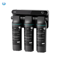 Purificateur d'eau manuel à membrane UF à 3 étages de 1/4 pouce, ultrafiltration sous l'évier, coton PP, bloc de carbone