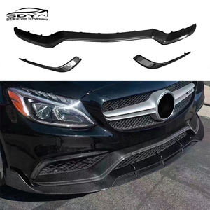 <span class=keywords><strong>W205</strong></span> C63 in fibra di carbonio anteriore centrale paraurti labbro anteriore con labbro Splitter anteriore per Mercedes Benz <span class=keywords><strong>W205</strong></span> <span class=keywords><strong>C</strong></span> classe C63 <span class=keywords><strong>AMG</strong></span> - Product Image 2