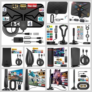 <span class=keywords><strong>Antenne</strong></span> intérieure numérique ATSC en plastique durable Qiyuntong 4K <span class=keywords><strong>TV</strong></span> VSWR 1.8 Montage au sol Transfrontalier HDTV Gamme de fréquences VHF/UHF - Product Image 3