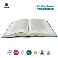 Juego de Libros Encuadernados en Tela Personalizados Profesionales |   Servicio de Impresión de Libros de Tapa Dura con Lomo Redondeado y Estampado en Dorado - Envío Global