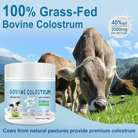 Poudre de colostrum bovin de marque privée OEM pour la santé immunitaire et intestinale Supplément de lait de colostrum bovin