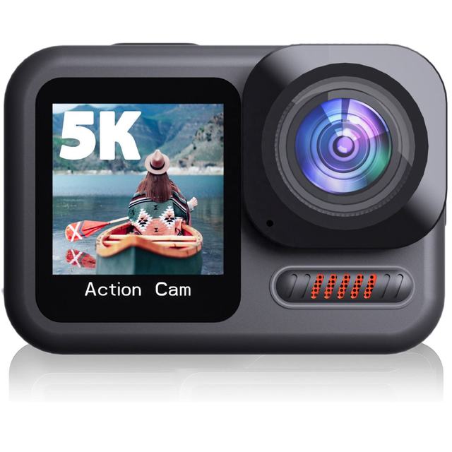 NEW 5K 4K 60FPS WiFi EIS Outdoor Sports DV Dual Screen Touch Body Waterproof 10m Night Vision Action Camera for Vlog