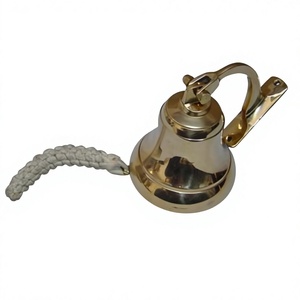 Cloche murale à suspendre, cloche de porte, cloches de luxe pour décoration intérieure et extérieure, accessoires de décoration de la maison, cloche de bateau Titanic, dernière cloche de bateau, fabrication artisanale - Product Image 1