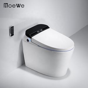 Toilette intelligente montée au sol en céramique une pièce Toilette <span class=keywords><strong>Wc</strong></span> <span class=keywords><strong>japonais</strong></span> électronique intelligente Cuvette de toilette intelligente <span class=keywords><strong>Prix</strong></span> - Product Image 2