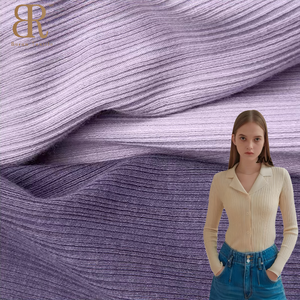 Tissu tricoté durable 260G brossé élastique chaud thermique polaire doublé <span class=keywords><strong>Jersey</strong></span> tissu pour t-shirts mode vêtements hiver - Product Image 1