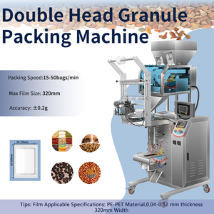 Emballage des sachets d'épicerie pesant les plus vendus thé parfumé céréales granule <span class=keywords><strong>machine</strong></span> de remplissage emballage - Product Image 3