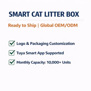 <span class=keywords><strong>Litière</strong></span> pour chat <span class=keywords><strong>autonettoyante</strong></span> intelligente de grande taille OEM avec fonction de nettoyage facile, <span class=keywords><strong>litière</strong></span> automatique pour chat - Product Image 2