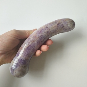 Baguette en cristal d'améthyste pour adulte, jouet sexuel, gode, messager, 1 pièce - Product Image 6