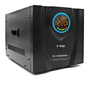 TTN TMB 20kVA Single phase relay control ac current LED display voltage regulator 220V low voltage high power