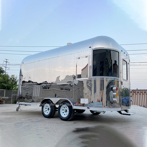 עגלת מזון פיברגלס משומש עם carito קפה דה קומיידה bbq קייטרינג קדימון לפיצה לממתקים - Product Image 6