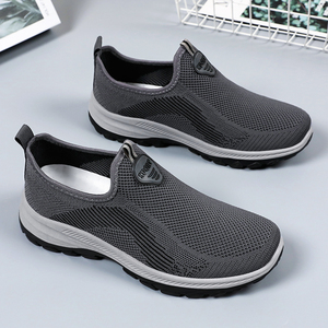 Men's Casual Microfiber Leather Upper Sport Sneakers Large Dad Shoes PU Rubber Sole Waterproof Breathable Walking for Summer - Product Image 1