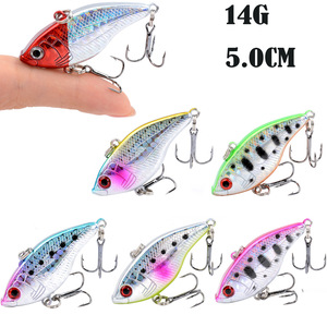Nouvelle couleur Leurre VIB Lightning 5CM/14G avec bloc de plomb vibrant et perle sonore, leurre artificiel - Product Image 2