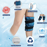 Compression chaude et froide réutilisable pour le soulagement de la douleur au genou, absorbant le refroidissement par eau, coussinets de gel froids et chauds pour le genou
