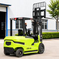 Chariot élévateur à palettes électrique 2 tonnes 2,5 tonnes 3 tonnes haute efficacité pour le fonctionnement quotidien des centres de distribution