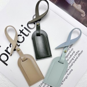 Etiquetas de Equipaje Personalizadas de Lujo, de Cuero Genuino, Resistentes, para Maletas, Bolsas de Viaje, Etiquetas de Identificación para Aeropuerto - Product Image 4