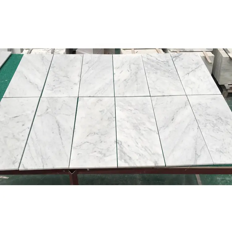 Großhandels preis Carrara weißen Boden 1cm dicke Badezimmer Statu ario Marmor fliesen