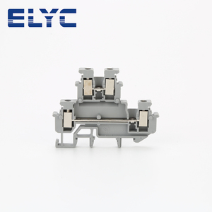 MBKKB2.5 สกรูสากลระดับคู่ 2.5 มม. ขั้วต่อสายไฟปลั๊กผ่านฟีด 2 ระดับ DIN Rail Terminal Block MBKKB 2.5 - Product Image 3