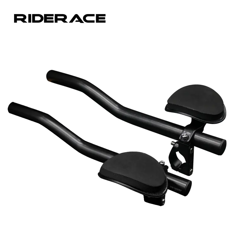 RIDERACEマウンテンバイクレストTTハンドルバークリップMTBロードエクステンションハンドルバートライアスロンタイムトライアル長距離ライディングパーツ用