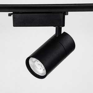 Spot d'éclairage sur rail haute luminosité tout en aluminium de sortie d'usine pour les applications commerciales et la maison - Product Image 1