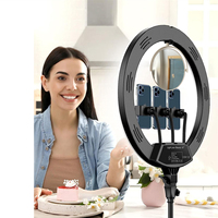 Anneaux lumineux professionnels à LED de 22 pouces avec trépied pour photographie et selfies – Vente flash