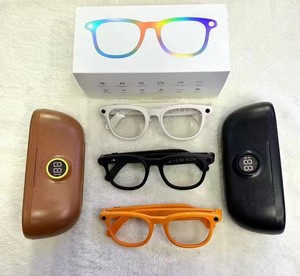 <span class=keywords><strong>Lunettes</strong></span> Intelligentes OEM X01 Ultra AI avec Traduction, Étui de Charge, Verres Photochromiques, Chat GPT, Musique, Connexion WiFi et Caméra - Product Image 1