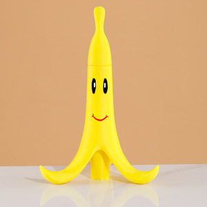 High Quality 3D Print Model <b>Toy</b> Telescopic Samurai Sword Banana Shape Gravity Deformation Magic Novelty Fun <b>Prank</b> Gift TikTok - Product Image 1
