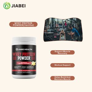 Jiabei fabrika özel OEM/ODM yetişkinler peynir altı suyu Protein tozu destek kas kurtarma beslenme sağlık takviyeleri - Product Image 1