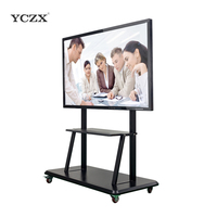 Tableau blanc interactif avec écran tactile multi-touch infrarouge intelligent de 32 pouces, résolution 4K, avec interface USB, à vendre