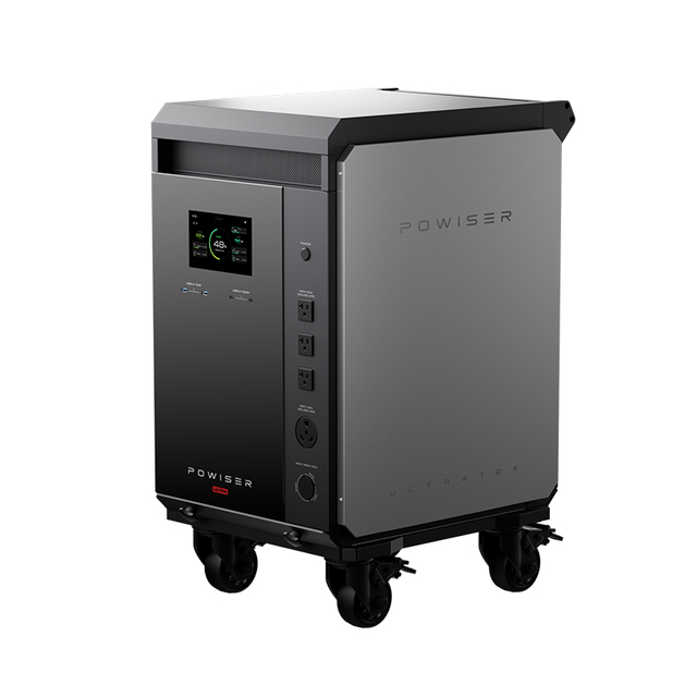 POWISER ULTRA 12K 12-36kW 10-30kWh Split-Phase Portable Power Station Solid-State Off-Grid Home Backup Power Supply