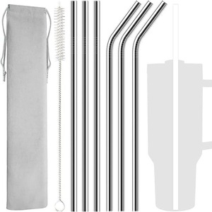 แก้วเครื่องดื่มสแตนเลสพร้อมหลอดซิลิโคนชุบไทเทเนียมขนาด40ออนซ์สำหรับ304อเมซอนชุดสีสันสดใส - Product Image 2