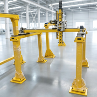 Robot manipulateur de portique intelligent à longue portée pour le chargement et le déchargement automatique de grandes pièces
