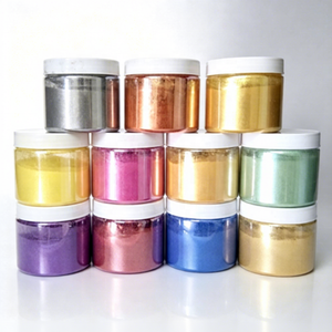 Polvo <span class=keywords><strong>de</strong></span> Mica Perlado Brillante <span class=keywords><strong>de</strong></span> 64 <span class=keywords><strong>Colores</strong></span>, 1 kg, Pigmento Inorgánico para Recubrimientos, Plástico, Goma, Resina Epoxi - Product Image 4