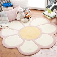 Karpet Sederhana Kamar Tidur Motif Bunga Samping Tempat Tidur Cetak Digital Dapat Dicuci dengan Tangan Ruang Tamu Sofa Meja Kopi Selimut Mewah Ringan Canggih