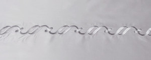Ensemble de literie brodée pour hôtel, bon marché et de haute qualité, tissu satin uni, pur coton T300 - Product Image 4