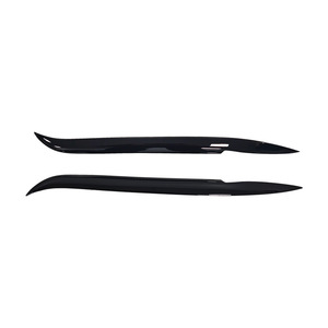 YTOP - Sourcils de phares en ABS noir brillant pour BMW Série 5 E39 1997-2004 - Couvre-phares adhésifs - Product Image 4