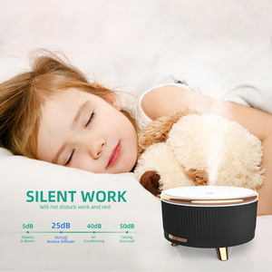 Tinh dầu khuếch tán 500ml hương liệu máy siêu âm thông minh 7 LED màu Độ ẩm không khí khuếch tán hương thơm - Product Image 4