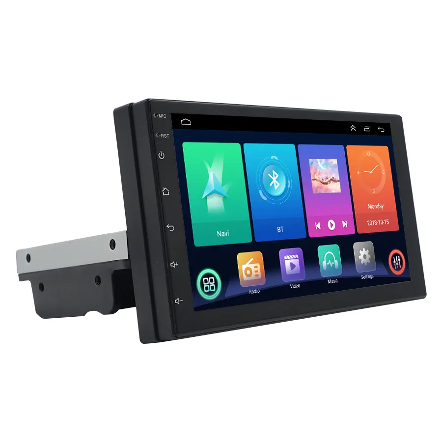 Touchscreen 1 Din Android Autoradio DVD-Player Multimedia Single Din 7 Zoll GPS Navigation Autoradio