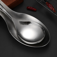 Support à cuillères en acier inoxydable poli, moderne et écologique, pour cuillères à soupe, spatules, étagères, plateaux