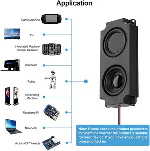 4 Ohm 8 Ohm 3W 5W kombinasyon <span class=keywords><strong>5</strong></span> türleri hoparlör <span class=keywords><strong>Arduino</strong></span> tek kavite Mini tam aralıklı boşluğu mobil taşınabilir hoparlör - Product Image 5