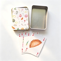 Diseño de Logotipo Personalizado, Juego de Cartas de Póker, Cartas de Juego Premium Personalizadas para Juegos Familiares