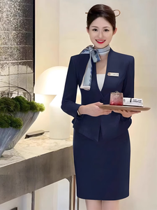 Choix de qualité nouvelles robes femmes Slim Fit kaki 2 pièces ensemble robes élégantes <span class=keywords><strong>sur</strong></span> <span class=keywords><strong>mesure</strong></span> affaires formelles printemps vêtements pour femmes - Product Image 3