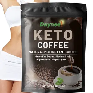 الأكثر مبيعًا كيتو القهوة التحكم في الوزن فقدان الغذاء الفوري الكبار فقدان الوزن البطن