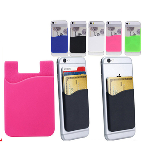 Estuche Personalizable de Silicona para Tarjetas de Teléfono Móvil, Diseño Empresarial, Multimarca, Compatible con Tarjetas de Identificación Promocionales - Product Image 5