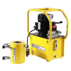 Cylindre hydraulique industriel à double effet de 100 tonnes de la série CLRG, idéal pour les équipements d'installation et de maintenance - Product Image 5
