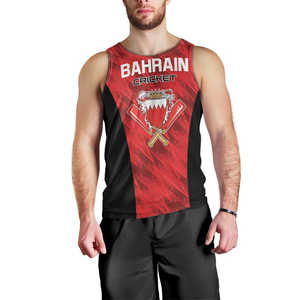 Día DE LA Independencia de Bahrein Hombres Camiseta sin mangas Bahrayn Escudo DE ARMAS Venta al por mayor Chaleco de Bahrein con bandera - Product Image 2