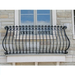 Ringhiera <span class=keywords><strong>in</strong></span> <span class=keywords><strong>Ferro</strong></span> Battuto Stile Australia per Balcone, Balaustra per Terrazza e Finestra - Product Image 2