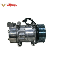 Compresor de CA 24V 7H15 10PK para Camiones Scania 709, Daewoo 550, Series 1888032, 1531196, 8295, 8275, 2564093, Fabricado para Camiones