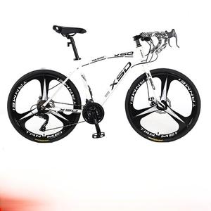 Vélo de route de course ultra-rapide, résistant au vent, avec guidon basculant, freins à disque doubles, 21 vitesses, ultra-léger en acier carbone - Product Image 3